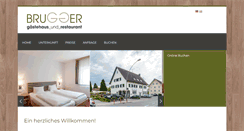 Desktop Screenshot of gaestehaus-brugger.at